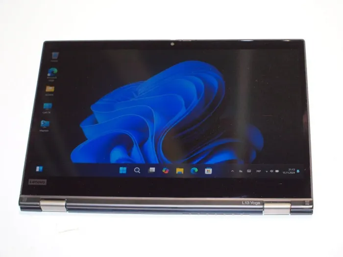 Ультрабук-трансформер Lenovo Thinkpad L13 Yoga Gen 2 / 13.3" (1920x1200) IPS Touch / Intel Core i5-1135G7 (4 (8) ядра по 2.4 - 4.2 GHz) / 8 GB DDR4 / 256 GB SSD M.2 / Intel Iris Xe Graphics / WebCam / Стилус / Win 11 б/в - зображення 11