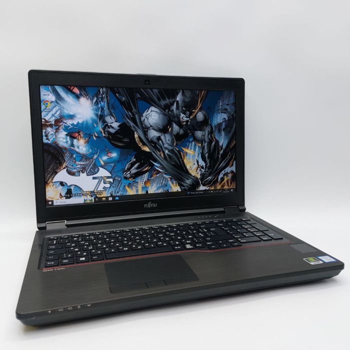 Мобільна робоча станція Fujitsu Celsius H780 / 15.6" (1920x1080) IPS / Intel Core i7-8750H (6 (12) ядер по 2.2 - 4.1 GHz) / 32 GB DDR4 / 512 GB SSD M.2 / nVidia Quadro P600, 4 GB GDDR5, 128-bit / WebCam б/в - зображення 2