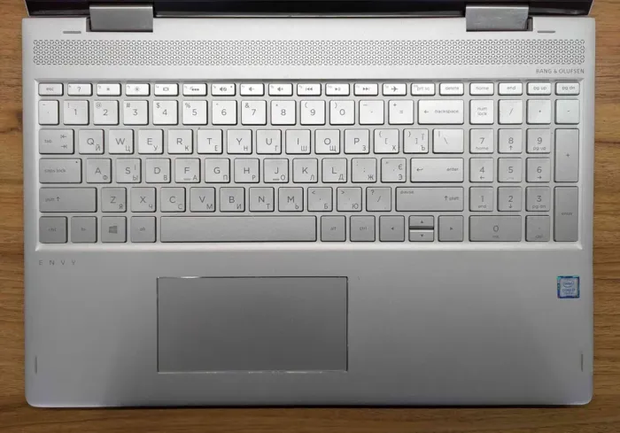 Ноутбук-трансформер Б-клас HP ENVY x360m 15m-bp011dx / 15.6" (1920x1080) IPS Touch / Intel Core i7-7500U (2 (4) ядра по 2.7 - 3.5 GHz) / 16 GB DDR4 / 480 GB SSD / Intel HD Graphics 620 / WebCam / Windows 10 б/в - зображення 4