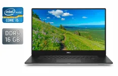 Ноутбук Dell XPS 15 9570 / 15.6" (1920x1080) IPS / Intel Core i5-8300H (4 (8) ядра по 2.3 - 4.0 GHz) / 16 GB DDR4 / 500 GB SSD / Intel UHD Graphics 630 / HDMI / Windows 10 б/в