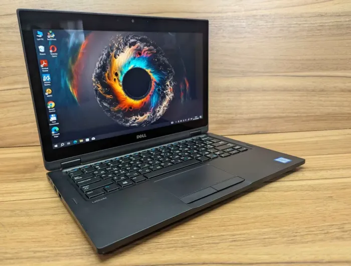 Нетбук-трансформер Dell Latitude 5289 / 12.5" (1920x1080) IPS Touch / Intel Core i7-7600U (2 (4) ядра по 2.8 - 3.9 GHz) / 16 GB DDR3 / 480 GB SSD / Intel HD Graphics 620 / WebCam / HDMI / Windows 10 б/в - зображення 4