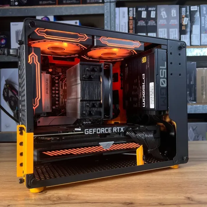 Збірка під замовлення: ігровий ПК Jonsbo Z20 Black Tower / AMD Ryzen 5 7500F (6 (12) ядер по 3.7 - 5.0 GHz) / 32 GB DDR5 / 1000 GB SSD M.2 / nVidia GeForce RTX 3070 Ti, 8 GB GDDR6X, 256-bit / 750W б/в - зображення 7