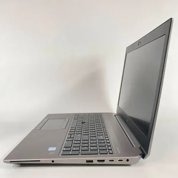 Мобільна робоча станція Б-клас HP ZBook 15 G5 / 15.6" (1920x1080) IPS / Intel Core i7-8850H (6 (12) ядер по 2.6 - 4.3 GHz) / 32 GB DDR4 / 512 GB SSD / nVidia Quadro P1000, 4 GB GDDR5, 256-bit / TouchID / WebCam б/в - зображення 6