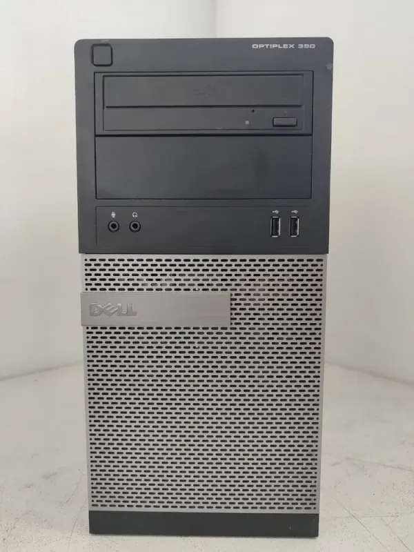 Комп'ютер Dell OptiPlex 390 Tower / Intel Core i5-2500K (4 ядра по 3.3 - 3.7 GHz) / 16 GB DDR3 / 128 GB SSD + 250 GB HDD / nVidia GeForce GT 610, 2 GB GDDR3, 64-bit / DVD-ROM б/в - зображення 2