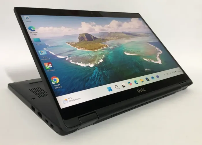 Ноутбук-трансформер Б-клас Dell Latitude 7390 2-in-1 / 13.3" (1920x1080) IPS Touch / Intel Core i5-8350U (4 (8) ядра по 1.7 - 3.6 GHz) / 8 GB DDR4 / 256 GB SSD / Intel UHD Graphics 620 / WebCam / Win 11 Pro б/в - зображення 11