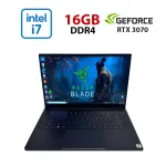 Ігровий ноутбук Razer Blade 15 RZ09-0369 / 15,6" (1920x1080) IPS / Intel Core i7-10750H (6 (12) ядер по 2,6 - 5,0 ГГц) / 16 ГБ DDR4 / 512 ГБ SSD NVMe / nVidia GeForce RTX 3070, 6 ГБ GDDR6, 256-біт / Веб-камера б/в