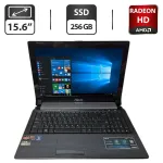 Ноутбук Asus N53T / 15.6" (1366x768) TN / AMD A6-3420M (4 ядра по 1.5 - 2.4 GHz) / 8 GB DDR3 / 256 GB SSD / AMD Radeon HD 7610M, 2 GB GDDR3, 128-bit / WebCam / DVD-ROM б/в