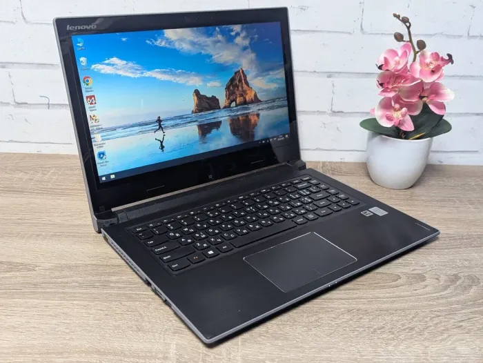 Ноутбук-трансформер Б-клас Lenovo IdeaPad Flex 14 / 14" (1366x768) TN / Intel Core i3-4010U (2 (4) ядра по 1.7 GHz) / 8 GB DDR3 / 128 GB SSD / Intel HD Graphics 4400 / WebCam б/в - зображення 5