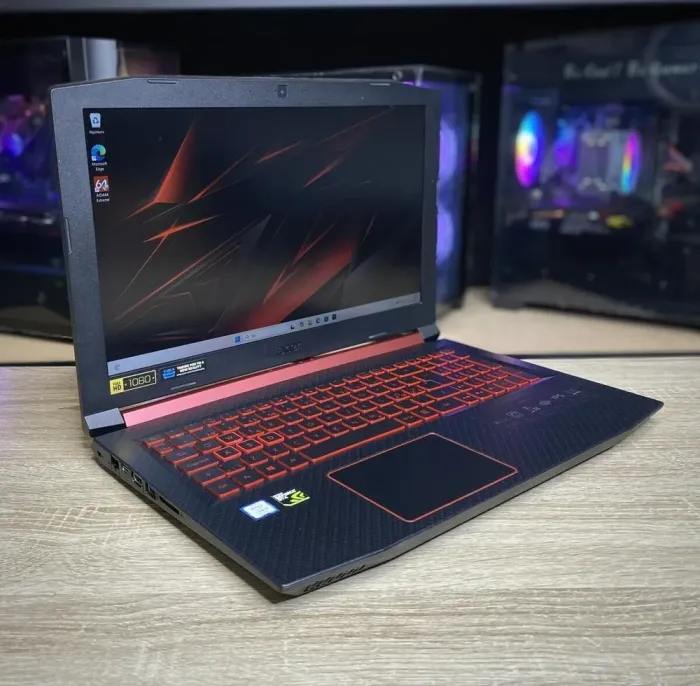 Ігровий ноутбук Acer Nitro 5 / 15.6" (1920x1080) IPS / Intel Core i5-8300H (4 (8) ядра по 2.3 - 4.0 GHz) / 8 GB DDR4 / 512 GB SSD / nVidia GeForce GTX 1060, 6 GB GDDR5, 192-bit / WebCam б/в - зображення 4