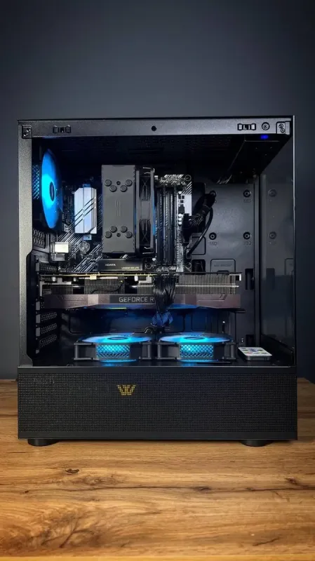 Збірка під замовлення: ігровий ПК 1stPlayer Mi7 ARGB Tower / AMD Ryzen 5 5600 (6 (12) ядер по 3.5 - 4.4 GHz) / 32 GB DDR4 / 1000 GB SSD M.2 / nVidia GeForce RTX 3070 Ti, 8 GB GDDR6X, 256-bit / 750W б/в - зображення 7