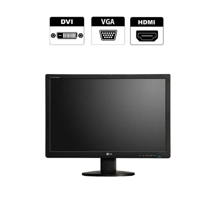 Монітор LG W2442PE/24" (1920x1080) TN/VGA, DVI, HDMI + Кабель живлення б/в - зображення 1