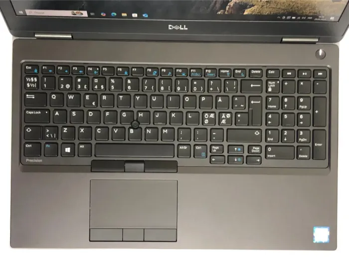 Мобільна робоча станція Б-клас Dell Precision 7540 / 15.6" (1920x1080) IPS / Intel Core i7-9750H (6 (12) ядер по 2.6 - 4.5 GHz) / 16 GB DDR4 / 256 GB SSD / nVidia Quadro T2000, 4 GB GDDR6, 128-bit / WebCam / Win 10 Pro б/в - зображення 8