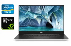 Ігровий ноутбук Dell XPS 15 7590 / 15.6" (1920x1080) IPS / Intel Core i7-9750H (6 (12) ядер по 2.6 - 4.5 GHz) / 16 GB DDR4 / 512 GB SSD / nVidia GeForce GTX 1650, 4 GB GDDR6, 128-bit / WebCam / Windows 10 б/в