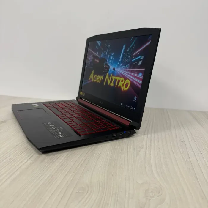 Ігровий ноутбук Б-клас Acer Nitro 5 AN515-51 / 15.6" (1920x1080) IPS / Intel Core i5-7300HQ (4 ядра по 2.5 - 3.5 GHz) / 16 GB DDR4 / 256 GB SSD M.2 / nVidia GeForce GTX 1050, 4 GB GDDR5, 128-bit / WebCam б/в - зображення 5