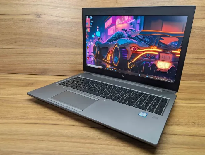 Мобільна робоча станція HP zBook 15 G5 / 15.6" (1920x1080) IPS / Intel Core i5-8400H (4 (8) ядра по 2.5 - 4.2 GHz) / 16 GB DDR4 / 512 GB SSD / nVidia Quadro P1000, 4 GB GDDR5, 128-bit / WebCam / TouchID / Windows 10 б/в - зображення 5