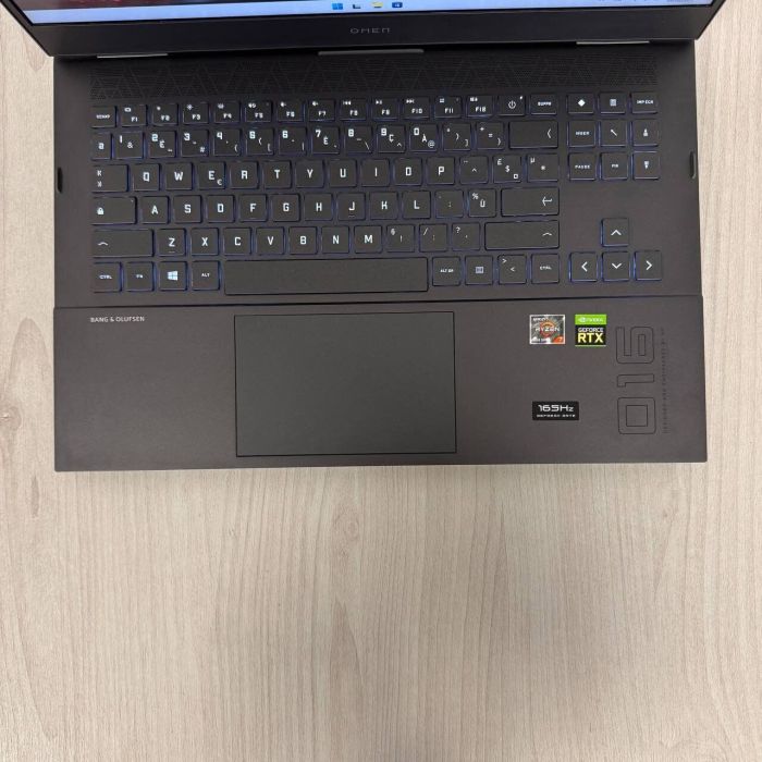 Ігровий ноутбук HP Omen 16-c0037nf / 16.1" (1920x1080) IPS / AMD Ryzen 7 5800H (8 (16) ядер по 3.2 - 4.4 GHz) / 32 GB DDR4 / 1000 GB SSD NVMe / nVidia GeForce RTX 3070, 8 GB GDDR6, 256-bit / WebCam б/в - зображення 7