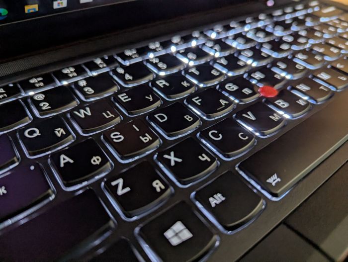 Ультрабук Lenovo ThinkPad T14 Gen 1 / 14" (1920x1080) IPS / Intel Core i7-10610U (4 (8) ядра по 1.8 - 4.9 GHz) / 16 GB DDR4 / 480 GB SSD / Intel UHD Graphics / WebCam / TouchID / Windows 10 б/в - зображення 6