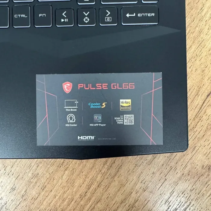 Ігровий ноутбук MSI Pulse GL66 11UEK / 15.6" (1920x1080) IPS / Intel Core i7-11800H (8 (16) ядер по 2.3 - 4.6 GHz) / 16 GB DDR4 / 500 GB SSD / nVidia GeForce RTX 3060, 6 GB GDDR6, 192-bit / WebCam б/в - зображення 9