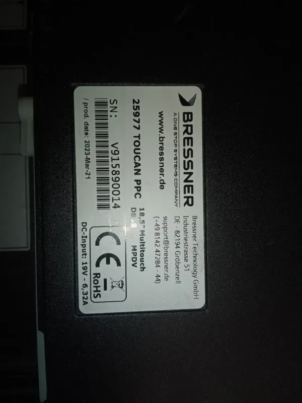 Моноблок Б-клас Bressner D85S / 19" (1920x1080) IPS Touch / Intel Core i5-7500T (4 ядра по 2,7 - 3,3 ГГц) / 8 ГБ DDR4 / 240 ГБ SSD / Intel HD Graphics 630 / WebCam б/в - зображення 5