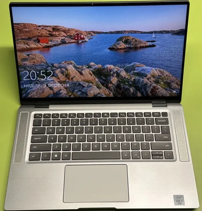 Ультрабук-трансформер Dell Latitude 9510 / 15.6" (1920x1080) IPS Touch / Intel Core i7-10810U (6 (12) ядер по 1.1 - 4.9 GHz) / 16 GB DDR4 / 256 GB SSD / Intel UHD Graphics / WebCam / TouchID б/в - зображення 2