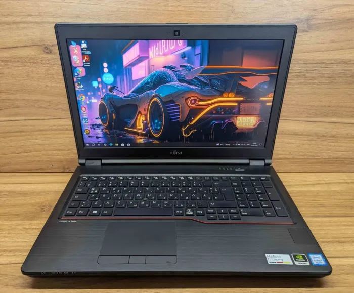 Мобільна робоча станція Б-клас Fujitsu Celsius H780 / 15.6" (1920x1080) IPS / Intel Core i7-8750H (6 (12) ядер по 2.2 - 4.1 GHz) / 32 GB DDR4 / 512 GB SSD / nVidia Quadro P600, 4 GB GDDR5, 128-bit / 4G / HDMI / Windows 10 б/в - зображення 2