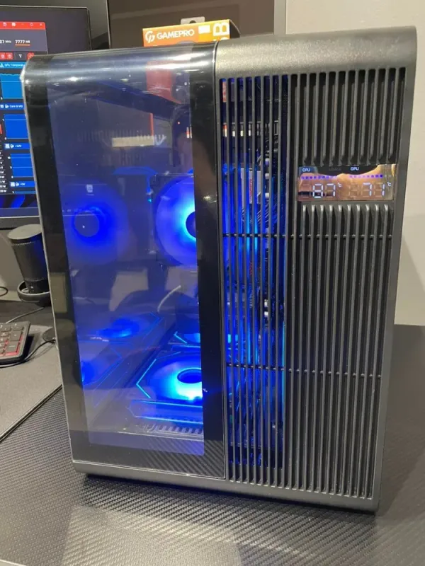 Ігровий ПК 1stPlayer RT5 Black FORSAGE Tower / AMD Ryzen 5 5500 (6 (12) ядер по 3.6 - 4.2 GHz) / 16 GB DDR4 / 512 GB SSD / AMD Radeon RX 570, 8 GB GDDR5, 256-bit б/в - зображення 2