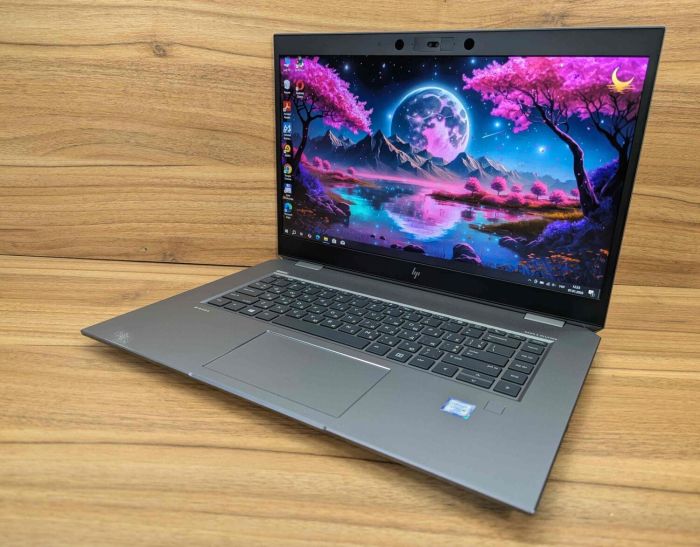 Мобільна робоча станція HP zBook Studio G5 / 15,6" (1920x1080) IPS / Intel Core i9-9880H (8 (16) ядер по 2,3 - 4,8 ГГц) / 16 ГБ DDR4 / 512 ГБ SSD / nVidia Quadro P1000, 4 ГБ GDDR5, 128-біт / WebCam / TouchID / Windows 10 б/в - изображение 5