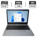 Ноутбук HP ProBook 650 G2 / 15.6" (1366x768) TN / Intel Core i5-6200U (2 (4) ядра по 2.3 - 2.8 GHz) / 16 GB DDR4 / 256 GB SSD / Intel HD Graphics 520 / WebCam / DVD-ROM б/в