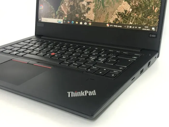 Ультрабук Б-клас Lenovo ThinkPad E490 / 14" (1920x1080) IPS / Intel Core i5-8265U (4 (8) ядра по 1.6 - 3.9 GHz) / 8 GB DDR4 / 256 GB SSD / Intel UHD Graphics / WebCam / Win 10 Pro б/в - зображення 9