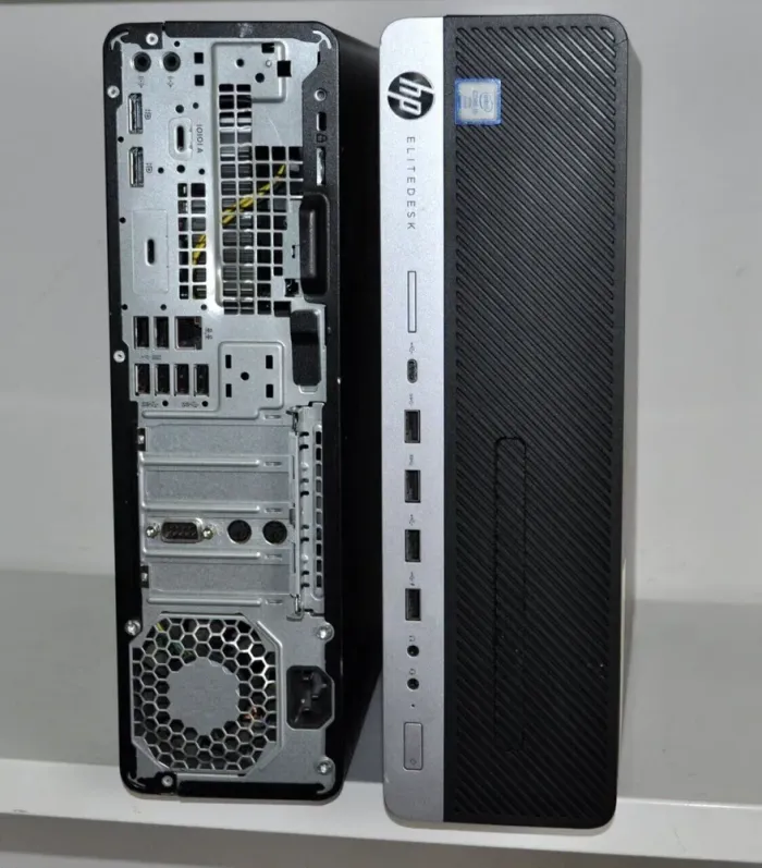 Комп'ютер HP EliteDesk 800 G3 SFF / Intel Core i5-6500 (4 ядра по 3.2 - 3.6 GHz) / 4 GB DDR4 / 320 GB HDD / Intel HD Graphics 530 / DVD-ROM / Windwos 10 Pro б/в - зображення 5