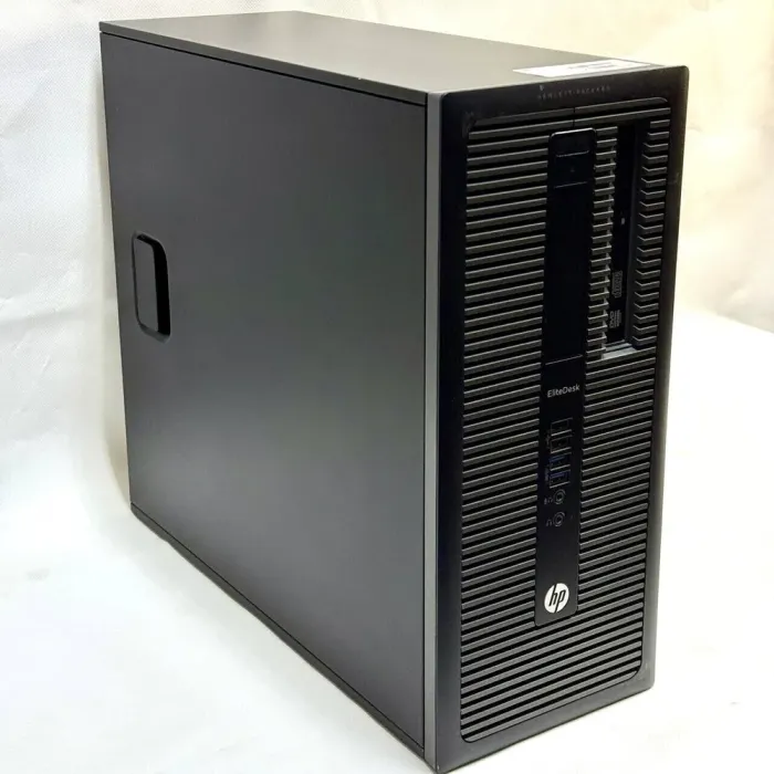 Комплект ПК: комп'ютер HP EliteDesk 800 G1 Tower / Intel Core i3-4130 (2 (4) ядра по 3.4 GHz) / 8 GB DDR3 / 120 GB SSD + 500 GB HDD / Intel HD Graphics 4400 / DVD-ROM + Монітор Samsung S22D300NY/22" (1920x1080) TN/VGA + Клавіатура, мишка, кабелі б/в - зображення 6