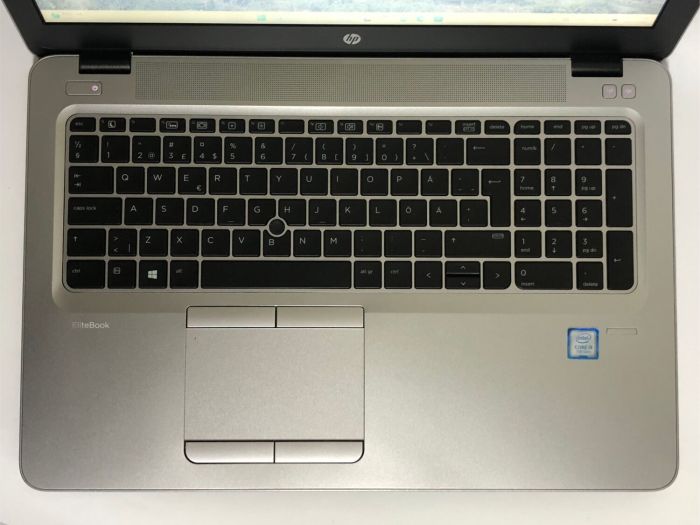 Ноутбук Б-клас HP EliteBook 850 G4 / 15.6" (1920x1080) TN / Intel Core i5-7200U (2 (4) ядер по 2.5 - 3.1 GHz) / 8 GB DDR4 / 256 GB SSD / AMD Radeon R7 M265, 2 GB DDR6, 128-bit / WebCam / Win 11 Pro б/в - зображення 10
