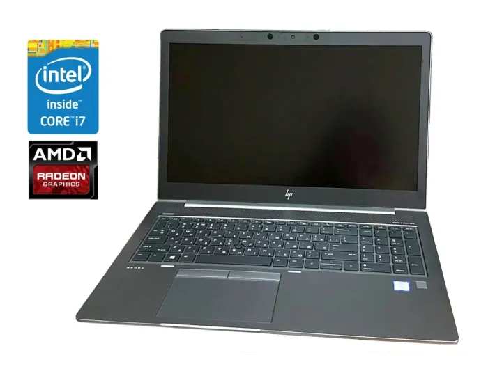 Мобільна робоча станція HP ZBook 15u G5 / 15.6" (1920x1080) TN / Intel Core i7-8550U (4 (8) ядра по 1.8 - 4.0 GHz) / 16 GB DDR4 / 256 GB SSD / AMD Radeon Pro WX 3100, 2 GB DDR5, 128-bit / WebCam / Win 10 б/в - зображення 1
