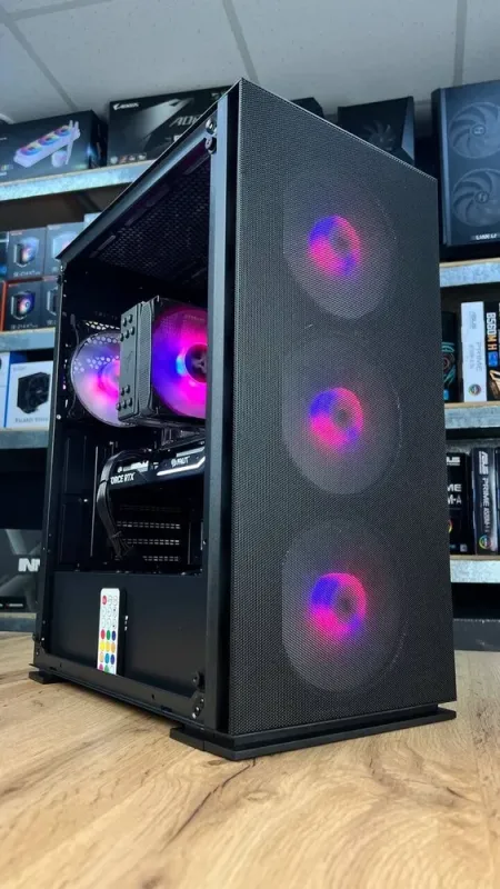 Збірка під замовлення: 2E Gaming Virtus Neo G3301N Black Tower / AMD Ryzen 5 5600 (6 (12) ядер по 3.5 - 4.4 GHz) / 32 GB DDR4 / 1000 GB SSD M.2 / nVidia GeForce RTX 4060, 8 GB GDDR6, 128-bit / 650W - зображення 2