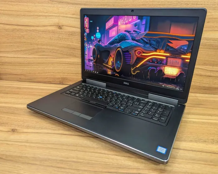 Мобільна робоча станція Dell Precision 7720 / 17.3" (1920x1080) IPS / Intel Core i7-7820HQ (4 (8) ядра по 2.9 - 3.9 GHz) / 32 GB DDR4 / 480 GB SSD / nVidia Quadro P3000, 6 GB GDDR5, 192-bit / WebCam / Windows 10 б/в - зображення 5