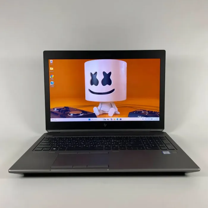 Мобільна робоча станція HP ZBook 15 G5 / 15,6" (1920x1080) IPS / Intel Core i7-8850H (6 (12) ядра по 2,6 - 4,3 ГГц) / 16 ГБ DDR4 / 512 ГБ SSD / nVidia Quadro P1000, 4 ГБ GDDR5, 256-біт / WebCam / TouchID б/в - зображення 2