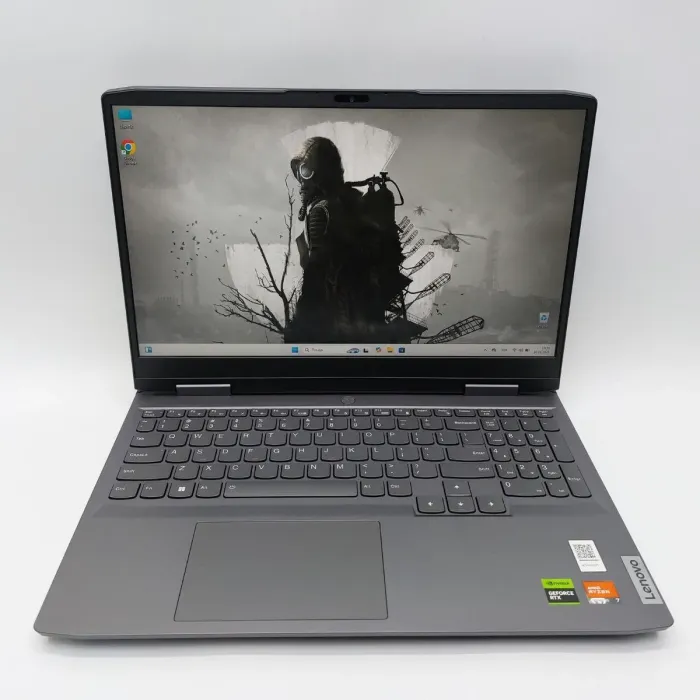 Ігровий ноутбук Lenovo LOQ / 15.6" (1920x1080) IPS / AMD Ryzen 7 7840HS (8 (16) ядер по 3.8 - 5.1 GHz) / 16 GB DDR5 / 512 GB SSD / nVidia GeForce RTX 4050, 6 GB GDDR6, 96-bit / WebCam б/в - зображення 2