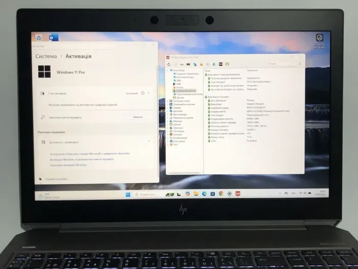 Мобільна робоча станція HP ZBook 15 G6 / 15,6" (1920x1080) IPS / Intel Core i7-9850H (6 (12) ядер по 2,6 - 4,6 ГГц) / 32 ГБ DDR4 / 512 ГБ SSD NVMe / nVidia Quadro T2000, 4 ГБ DDR5, 128-біт / WebCam / Win 11 Pro б/в - зображення 10