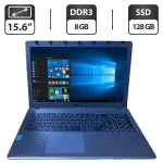Ноутбук Asus R510L / 15.6" (1366x768) TN / Intel Core i7-4510U (2 (4) ядра по 2.0 - 3.1 GHz) / 12 GB DDR3 / 128 GB SSD / Intel HD Graphics 4400 / WebCam / DVD-ROM б/в