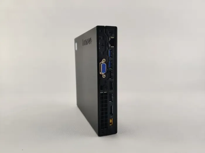 Неттоп Lenovo ThinkCentre M720q Tiny USFF / Intel Core i5-8400T (6 ядер по 1.7 - 3.3 GHz) / 16 GB DDR4 / 240 GB SSD / Intel UHD Graphics 630 / Wi-Fi б/в - зображення 3