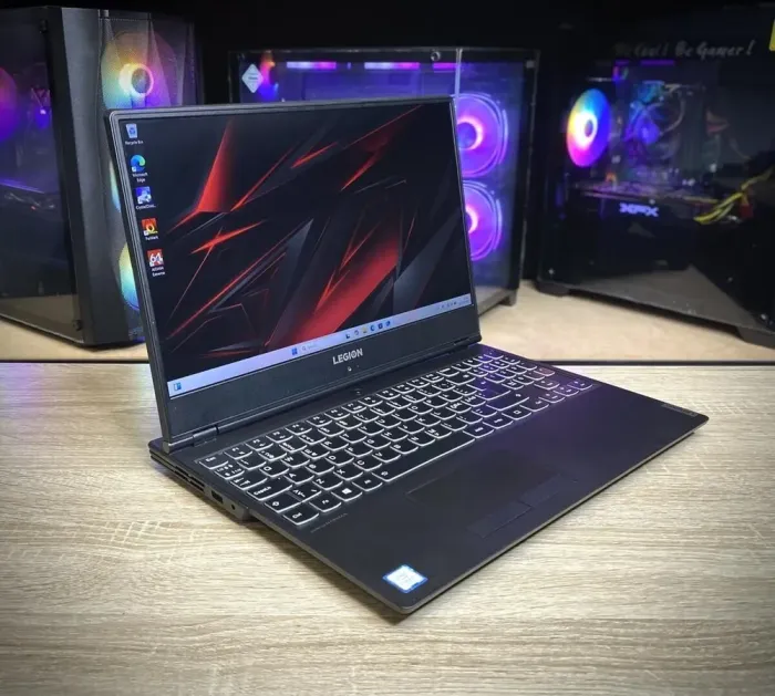 Ігровий ноутбук Lenovo Legion Y540-15IRH / 15.6" (1920x1080) IPS / Intel Core i5-9300H (4 (8) ядра по 2.4 - 4.1 GHz) / 16 GB DDR4 / 512 GB SSD / nVidia GeForce RTX 2060, 6 GB GDDR6, 192-bit / WebCam б/в - зображення 3