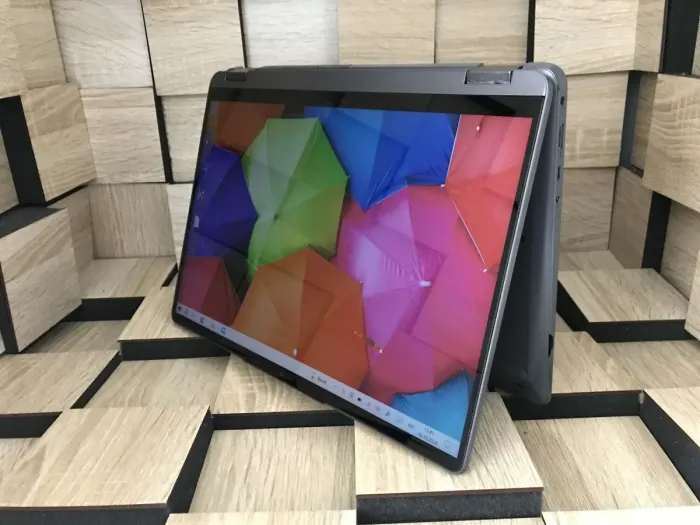 Ноутбук-трансформер Б-клас Lenovo IdeaPad Flex 5 14ALC7 / 14" (1920x1200) IPS Touch / AMD Ryzen 5 5500U (6 (12) ядер по 2.1 - 4.0 GHz) / 8 GB DDR4 / 256 GB SSD M.2 / AMD Radeon Graphics / WebCam / Fingerprint / USB 3.2 / HDMI б/в - зображення 2