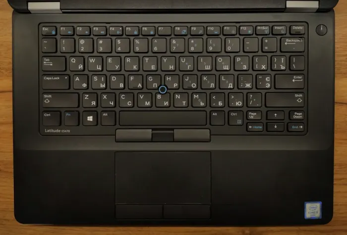 Ноутбук Б-клас Dell Latitude E5470 / 14" (1366x768) TN / Intel Core i5-6200U (2 (4) ядра по 2.3 - 2.8 GHz) / 8 GB DDR3 / 256 GB SSD / Intel HD Graphics 520 / WebCam / Windows 10 б/в - зображення 5