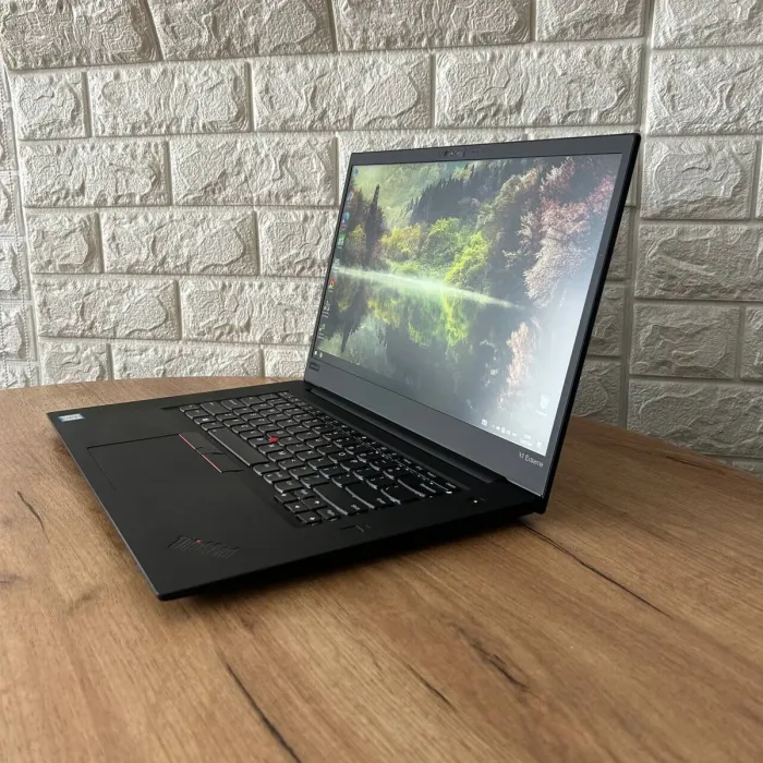 Ігровий ультрабук Б-клас Lenovo ThinkPad X1 Extreme Gen2 / 15.6" (1920x1080) IPS / Intel Core i7-8850H (6 (12) ядер по 2.6 - 4.3 GHz) / 16 GB DDR4 / 512 GB SSD / nVidia GeForce GTX 1050 Ti Max-Q, 4 GB GDDR5, 128-bit / WebCam б/в - зображення 5