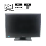 Монітор Samsung S22A450BW / 22" (1680x1050) TN / DVI, VGA б/в