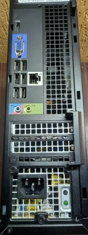 Комп'ютер Dell OptiPlex 3010 SFF / Intel Core i5-3470 (4 ядра по 3.2-3.6 GHz) / 8GB DDR3 / 500GB HDD / HD Graphics 2500 / DVD-ROM / Win 10 б/в - зображення 3