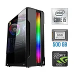 Ігровий ПК Tower / Intel Core i5-10400F (6 (12) ядер по 2.9 - 4.3 GHz) NEW / 16 GB DDR4 NEW / 500 GB SSD NEW / nVidia GeForce GTX 1660 Ti, 6 GB GDDR6, 192-bit б/в
