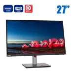 Монітор Lenovo ThinkVision T27i-30 / 27" (1920x1080) IPS / DisplayPort, HDMI, VGA, USB 3.0 / VESA 100x100 б/в