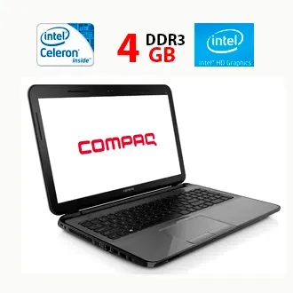 Ноутбук Б-клас HP Compaq 15-s000sg / 15.6" (1366x768) TN / Intel Celeron N2815 (2 ядра по 1.86 - 2.13 GHz) / 4 GB DDR3 / 750 GB HDD / Intel HD Graphics б/в - зображення 1