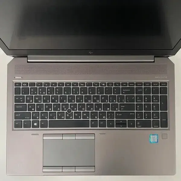 Мобільна робоча станція Б-клас HP ZBook 15 G5 / 15.6" (1920x1080) IPS / Intel Core i7-8850H (6 (12) ядер по 2.6 - 4.3 GHz) / 32 GB DDR4 / 512 GB SSD / nVidia Quadro P1000, 4 GB GDDR5, 256-bit / WebCam / TouchID б/в - зображення 5